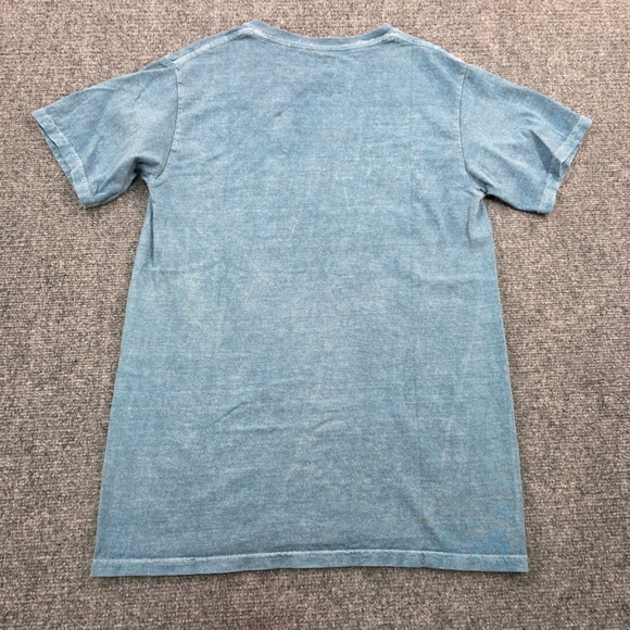 Pacsun Sight Unseen Graphic T-Shirt Skull Rose Hourglass Men's Small Halloween - Picture 5 of 6